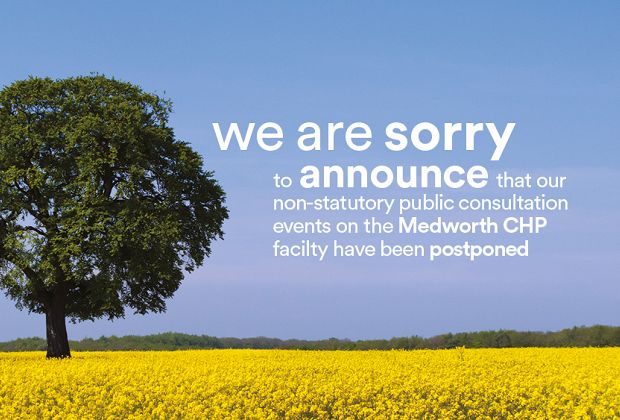 Public consultation events postponed
